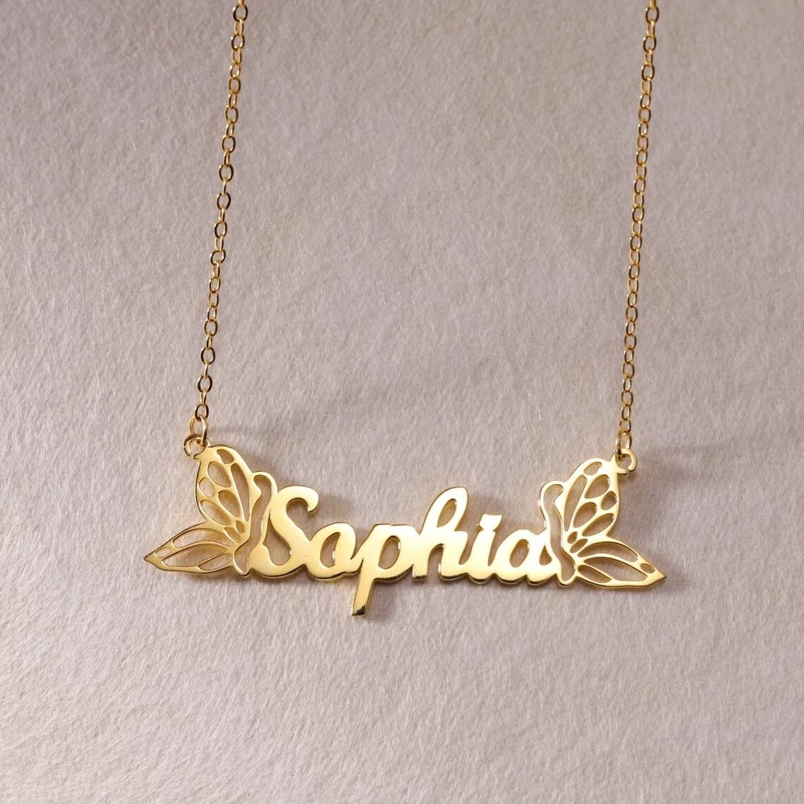 Custom Butterfly Name Necklace - Jewelry Making For Kids ulasan dan harga