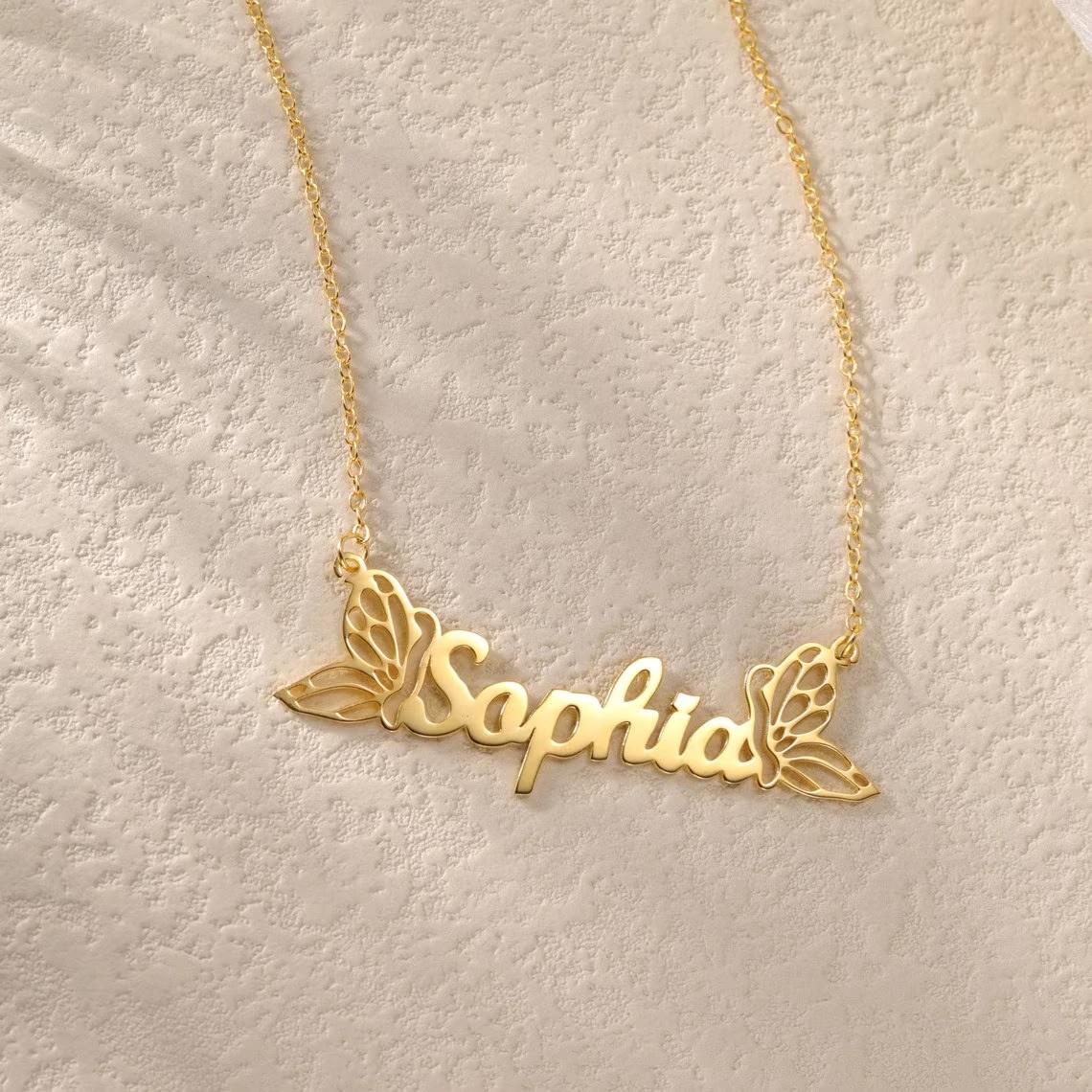 Custom Butterfly Name Necklace - Jewelry Making For Kids ulasan dan harga