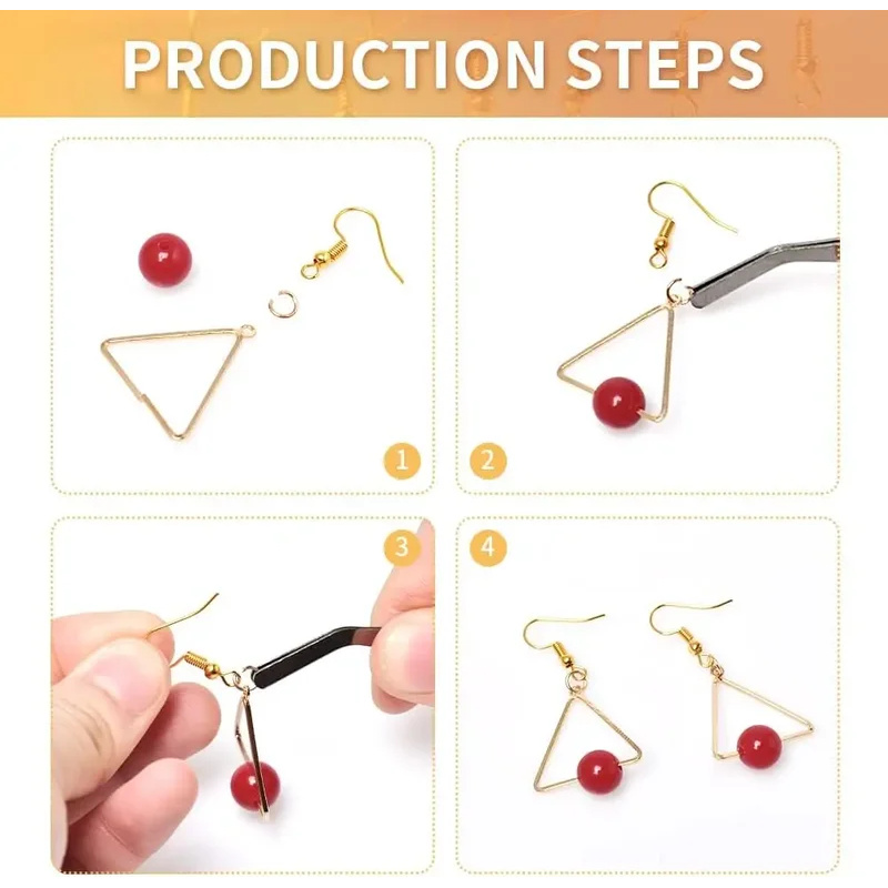 100/500pcs DIY Earring Finding - Jewelry Making Hardware ulasan dan harga