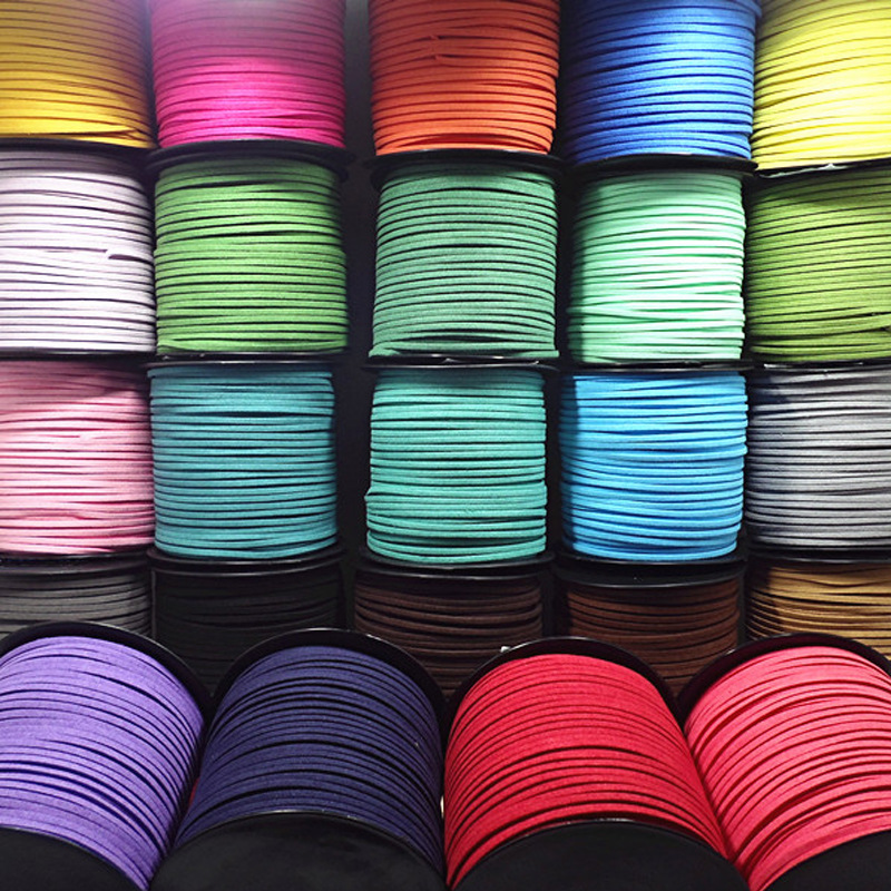 Mixed Colors Synthetic Suede L - Jewelry Making Event ulasan dan harga