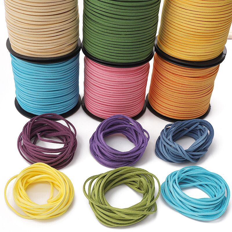 Mixed Colors Synthetic Suede L - Jewelry Making Event ulasan dan harga
