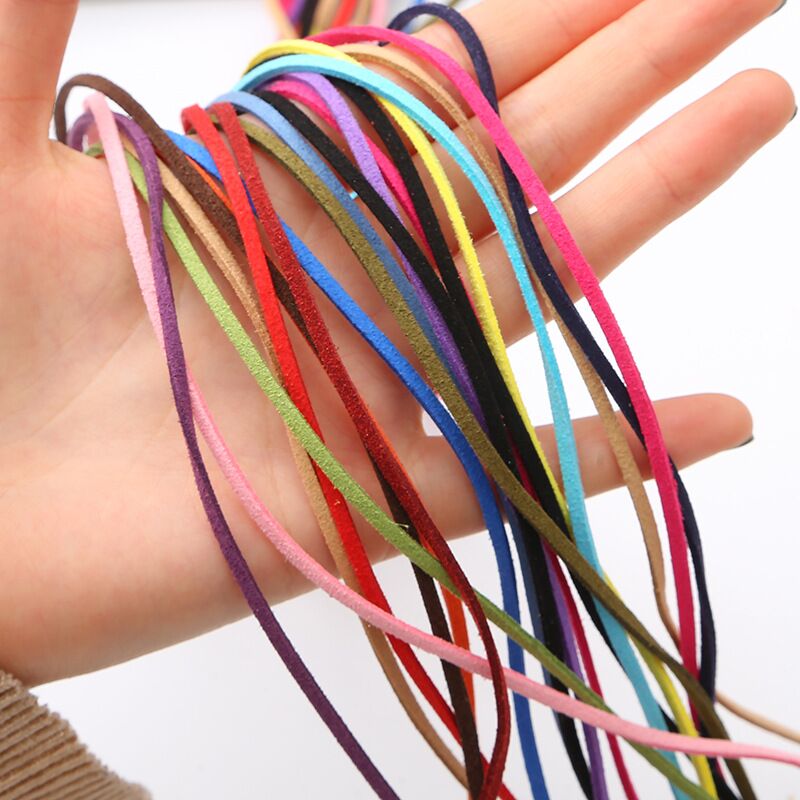 Mixed Colors Synthetic Suede L - Jewelry Making Event ulasan dan harga