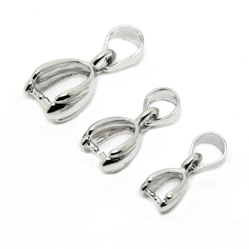 10Pcs 925 Stering Silver Plate - Jewelry Making Hardware ulasan dan harga