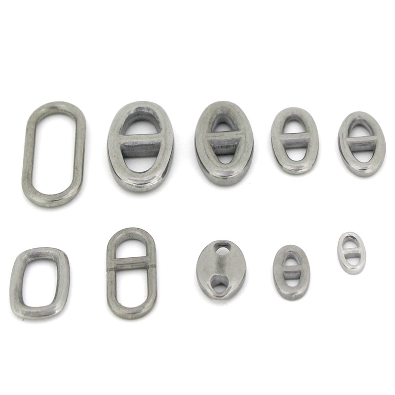 10Pcs Stainless Steel Double H - Jewelry Making Hardware ulasan dan harga