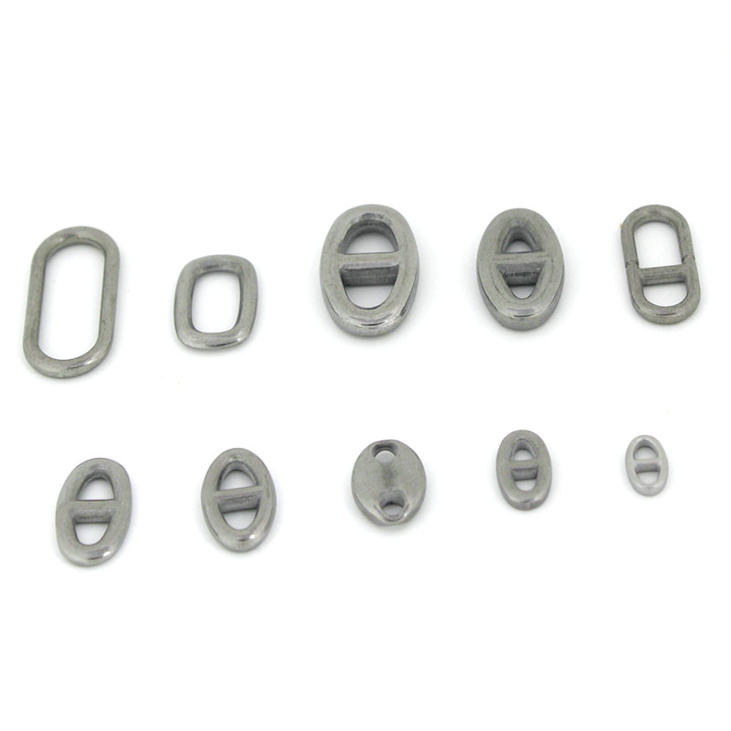 10Pcs Stainless Steel Double H - Jewelry Making Hardware ulasan dan harga