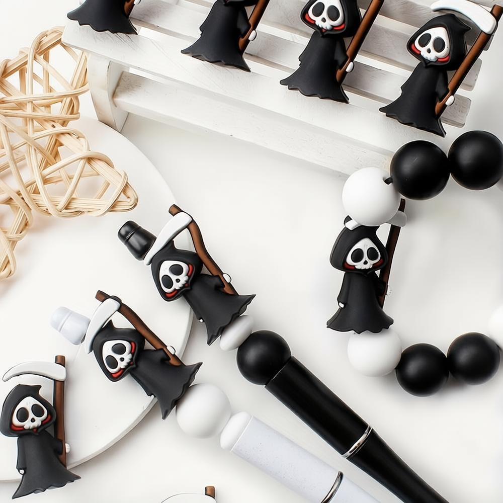 3D Silicone Beads Grim Reaper  - Jewelry Making Event ulasan dan harga