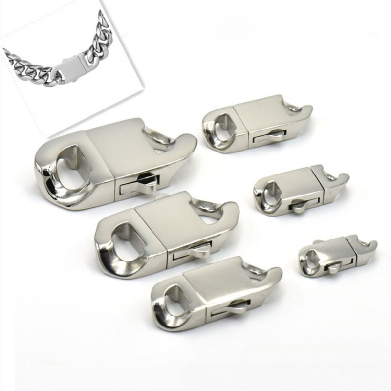 Stainless Steel Spring Clasp L - Jewelry Making Hardware ulasan dan harga