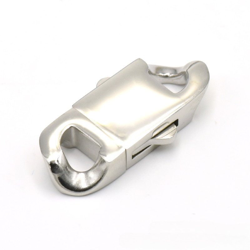 Stainless Steel Spring Clasp L - Jewelry Making Hardware ulasan dan harga
