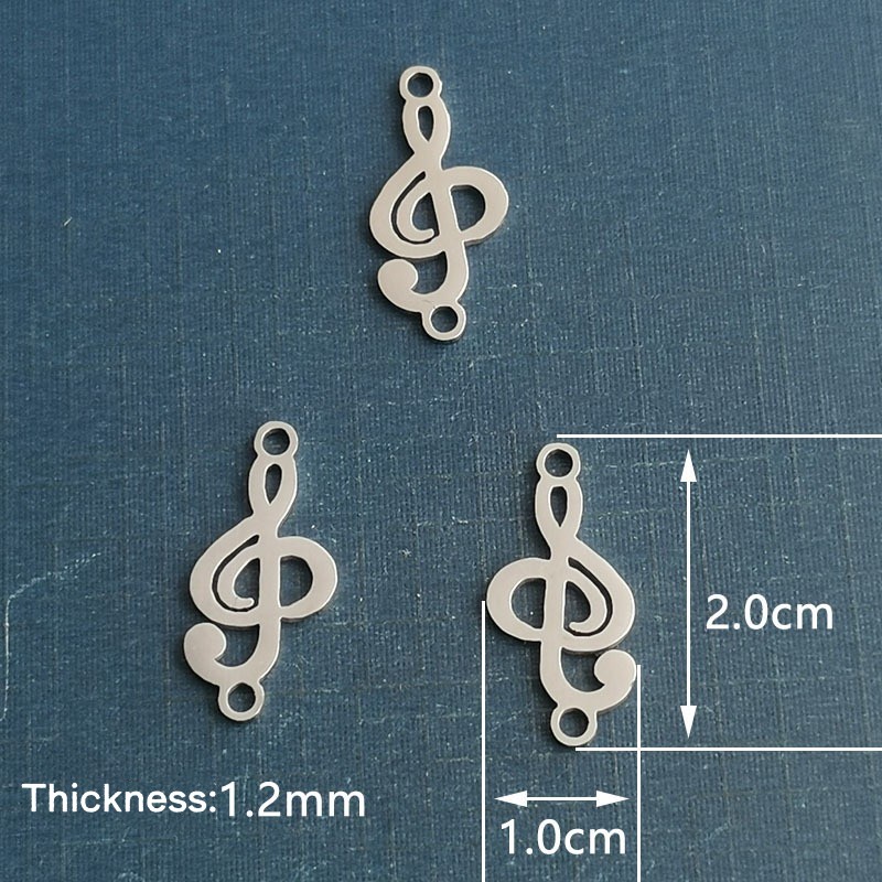 10pcs/lot Mirror Polished Stai - Jewelry Making Notes ulasan dan harga