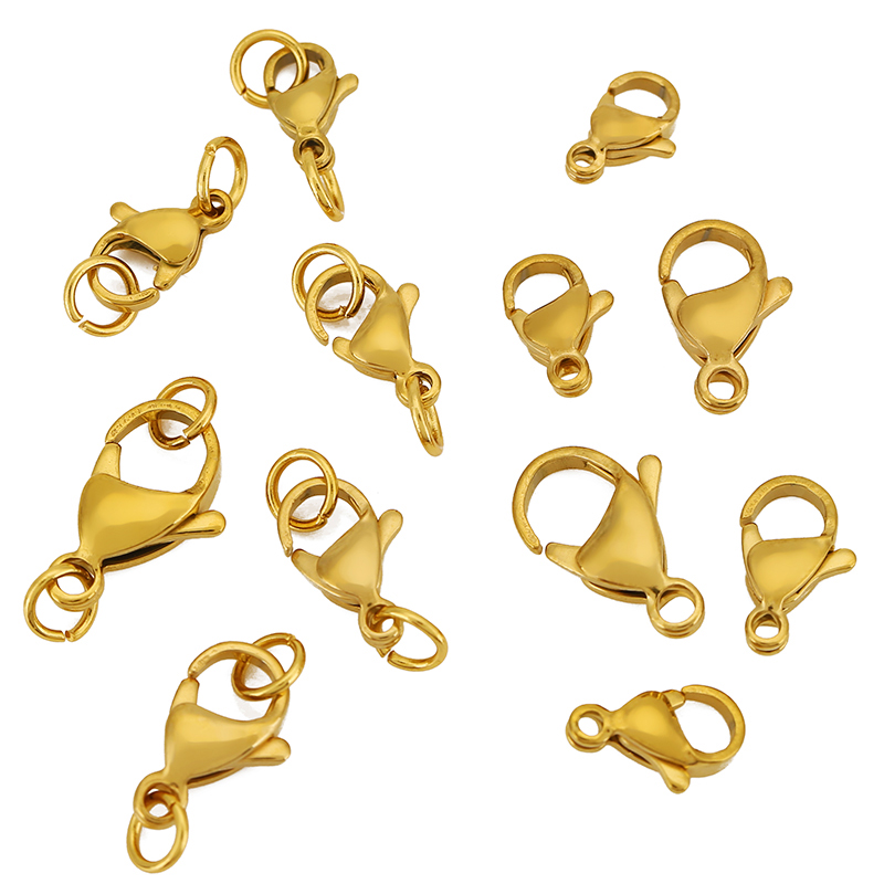 20pcs Stainless Steel Lobster  - Jewelry Making Hardware ulasan dan harga