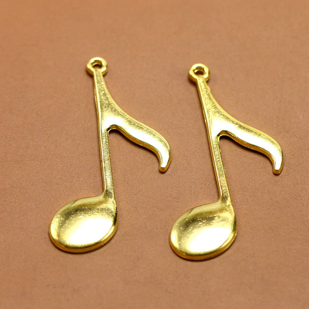 20Pcs Musical Note Alloy Penda - Jewelry Making Notes ulasan dan harga