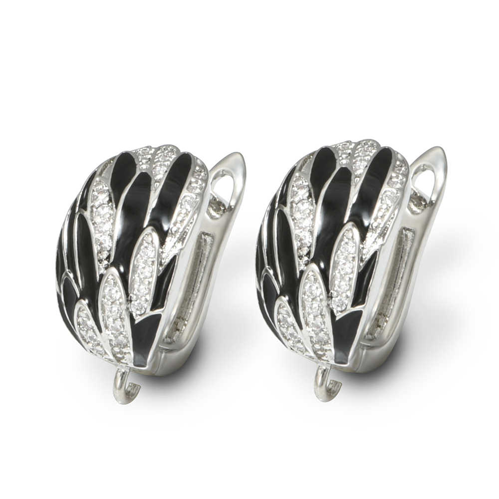 1 Pair Handmade DIY Earring Ho - Jewelry Making Hardware ulasan dan harga